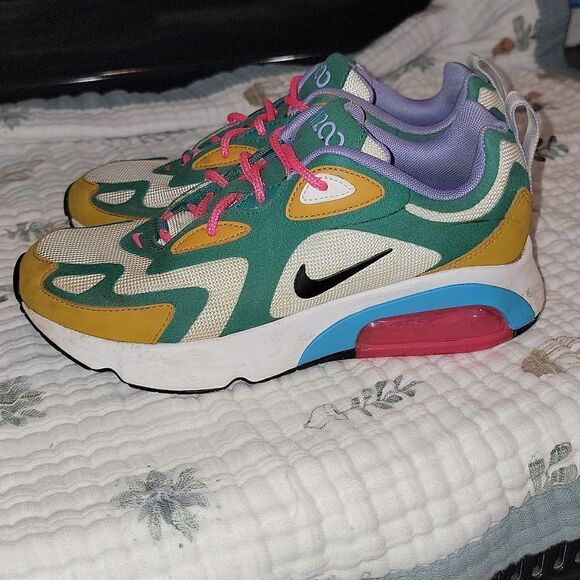 Nike Airmax 200 Mystic Green Women's Running Sneakers size 6 - Picture 5 of 11